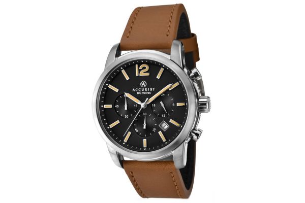 Mens Accurist Chronograph Watch 7020.00