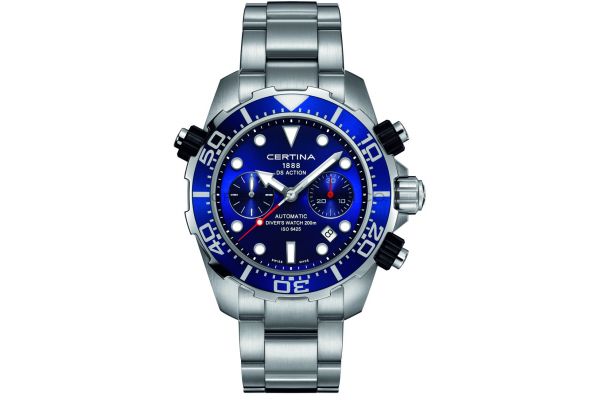 Mens Certina DS Action Chronograph Watch C0134271104100