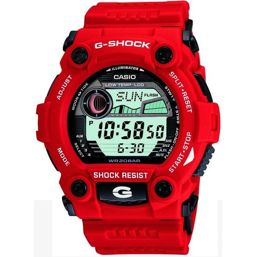 ... Casio Watches ï¹¥ Mens Casio G Shock Red and black G-7900A-4ER Watch