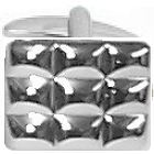 Squared Chrome Rectangular Cufflinks