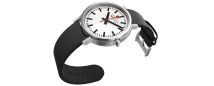 Mondaine's new stop2go Swiss Railways watch