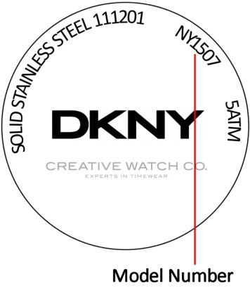 DKNY watch case back - repairs servicing