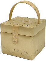 EMBROIDERED JEWELLERY BOX