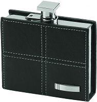 Real Leather Hip Flask