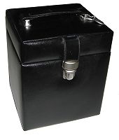 Real Leather Vanity Case