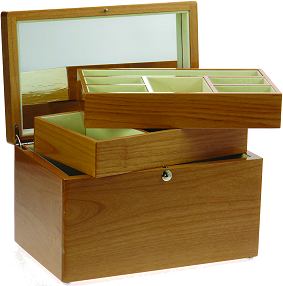 EXTRA LARGE WOODEN JEWELLERY BOX