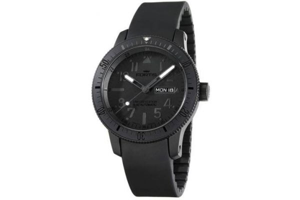 Mens Fortis B-42 Black Watch 647.28.81K