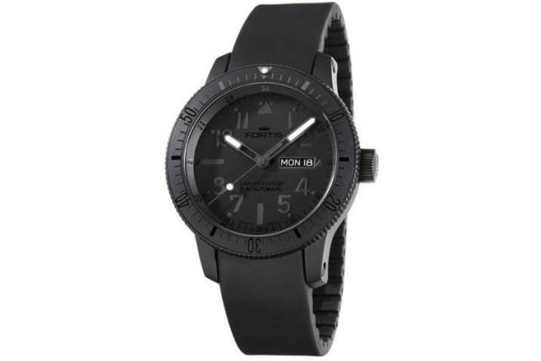 Mens Fortis B-42 Black Watch 647.28.81K