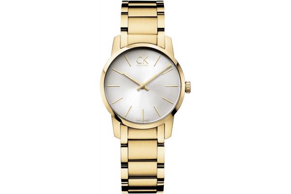 Womens Calvin Klein CITY Watch K2G23546