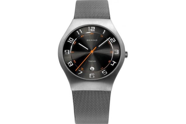 Mens Bering Titanium Watch 11937-007