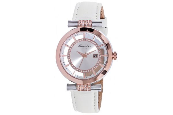 Womens Kenneth Cole Transparent Watch kc10021107