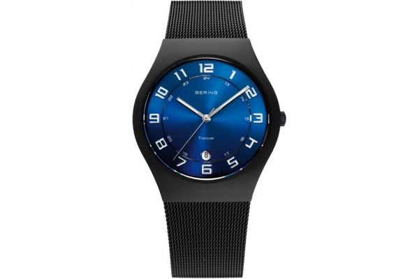 Mens Bering Titanium Watch 11937-227