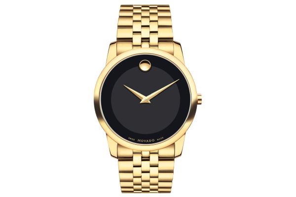 Men's movado museum watch best sale