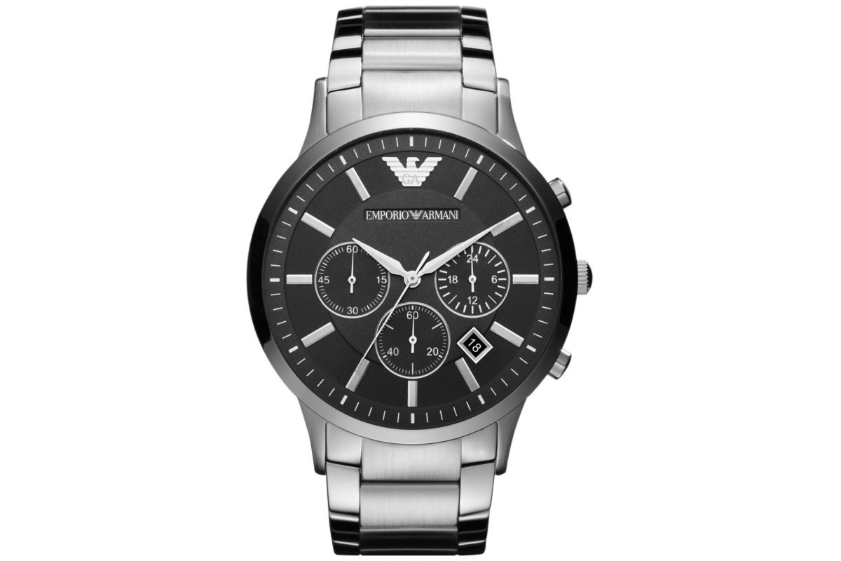 Men's Emporio Armani Classic Steel quartz Chronograph Creative Watch Co