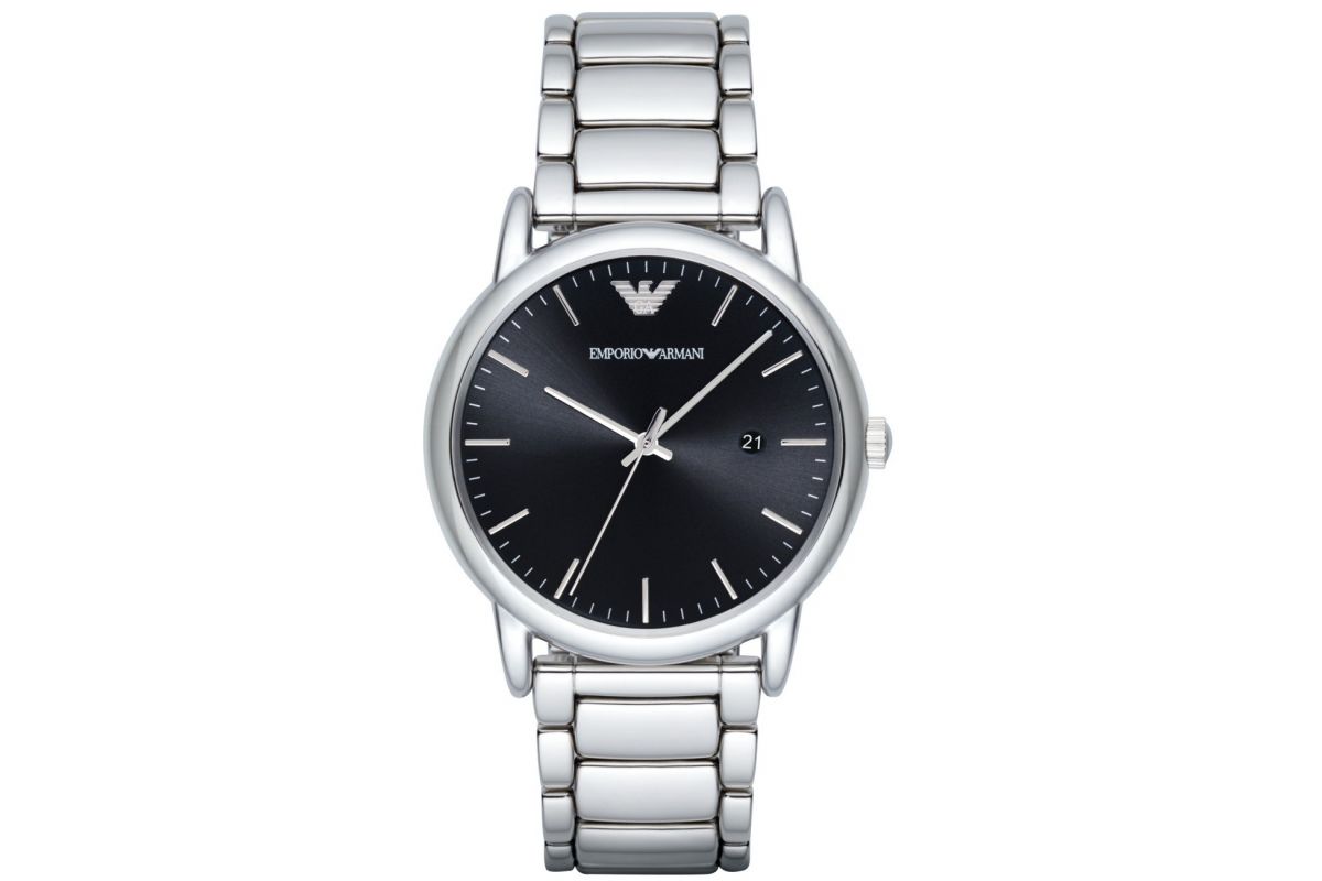 Men's Emporio Armani Dress Steel classic quartz AR2499 Watch ...