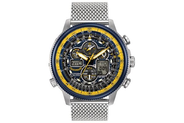 Mens Citizen Nighthawk A-T Watch JY8031-56L