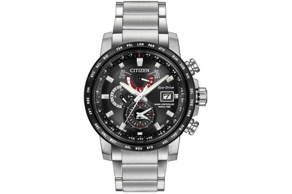 Mens Citizen World Time A-T Watch AT9071-58E