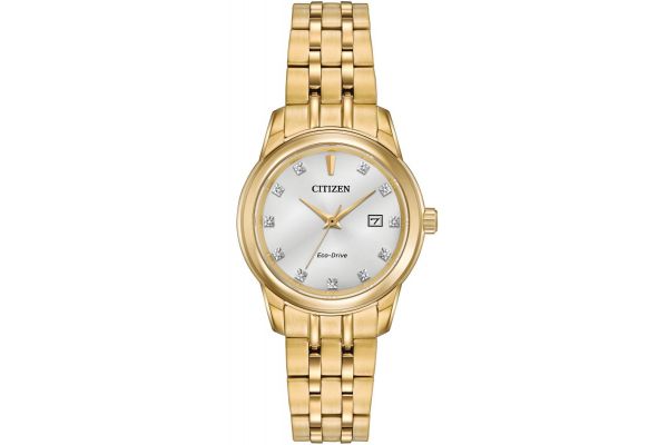 Womens Citizen Diamond Collection Watch EW2392-54A