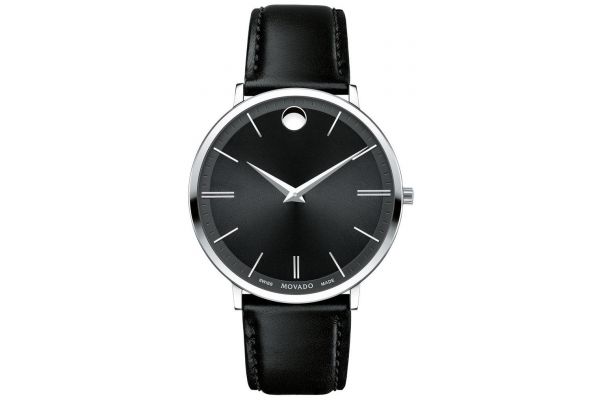 Mens Movado Ultra Slim Watch 0607086