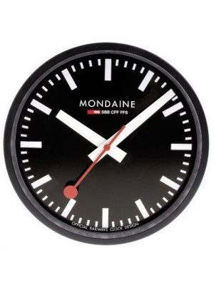 Minimal Swiss Railway Style Office and Home Wall Clock | A990.CLOCK.64SBB