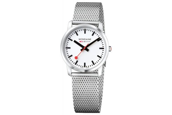 Womens Mondaine Simply Elegant Watch A400.30351.16SBM