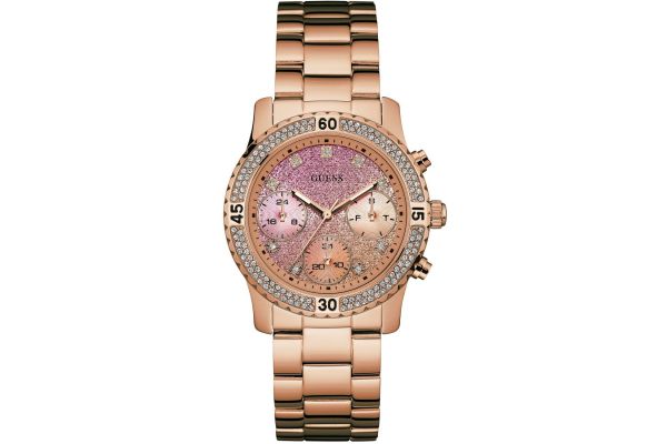 Womens Guess Confetti Watch W0774L3