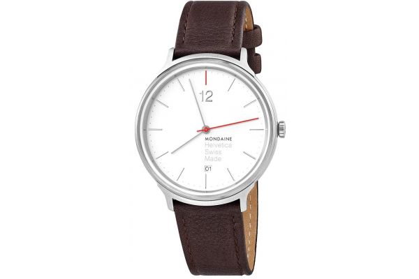 Mens Mondaine Helvetica No.1 Watch MH1.L2212.LG