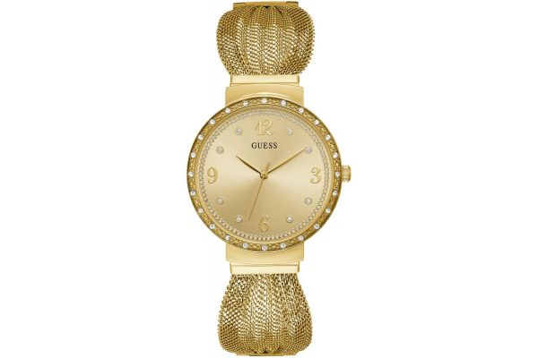 Womens Guess Chiffon Watch W1083L2