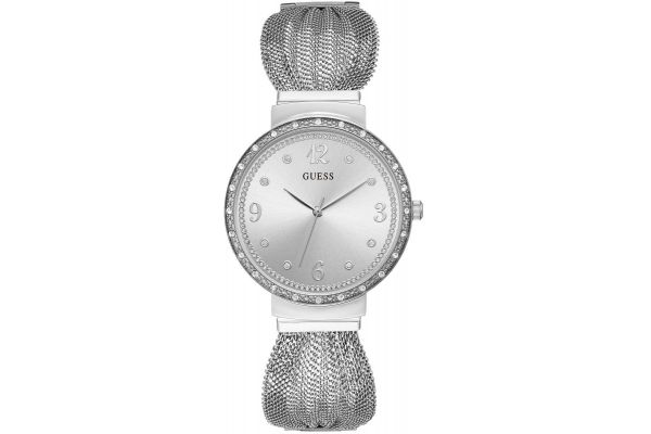 Womens Guess Chiffon Watch W1083L1