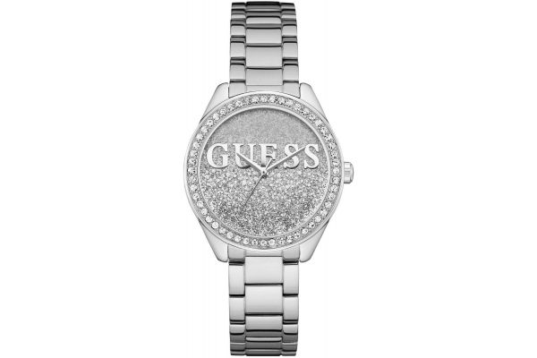 Womens Guess Glitter Girl Watch W0987L1