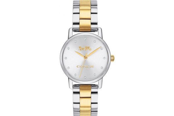 Coach two tone watch outlet