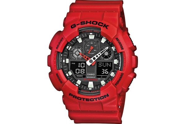 Mens Casio G Shock Watch GA-100B-4AER