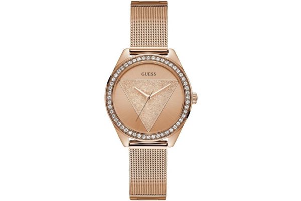 Womens Guess Tri-Glitz Watch W1142L4