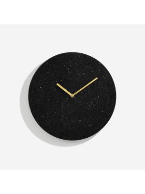 Black Marble wall clock  | 1216