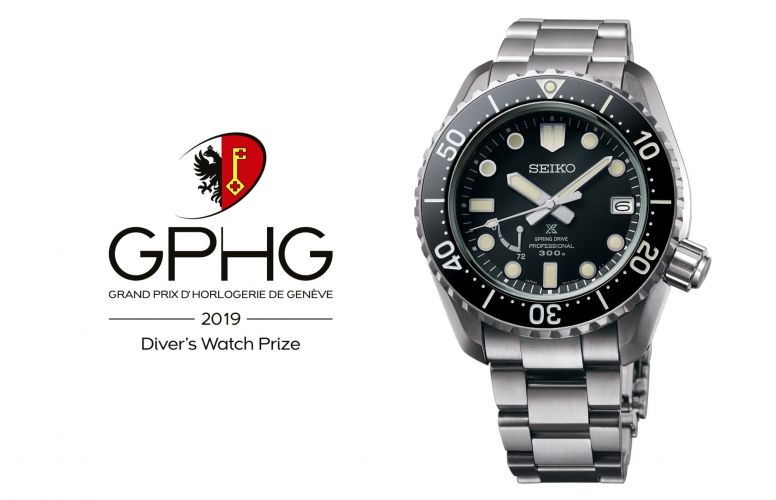 Seiko wins the Diver's Watch Prize - 2019 GPHG | Creative Watch Co