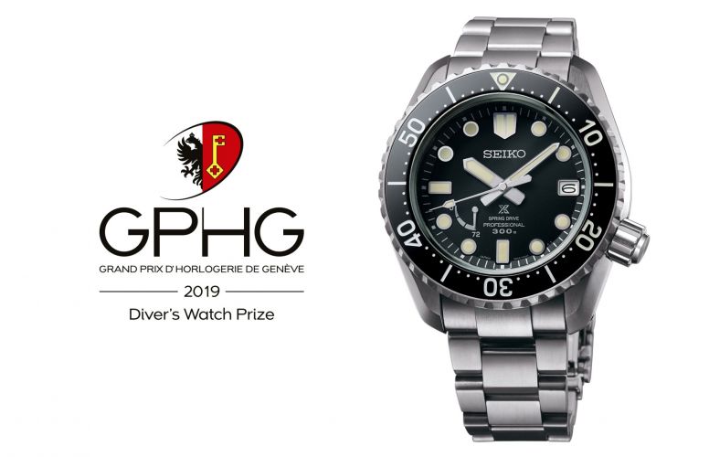 Seiko wins the Diver’s Watch Prize - 2019 GPHG