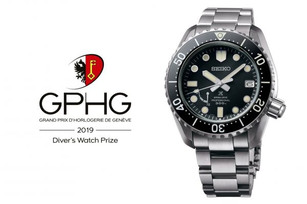 Seiko wins the Diver’s Watch Prize - 2019 GPHG