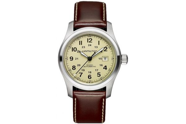 Mens Hamilton Khaki Field Watch H70555523