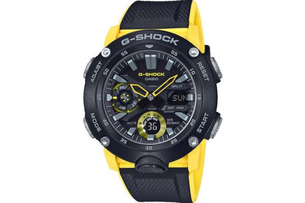 Mens Casio G Shock Watch GA-2000-1A9ER