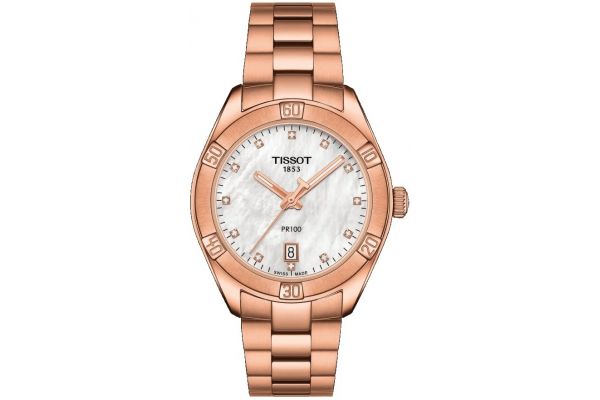 Womens Tissot PR100 Sport Chic Watch T101.910.33.116.00