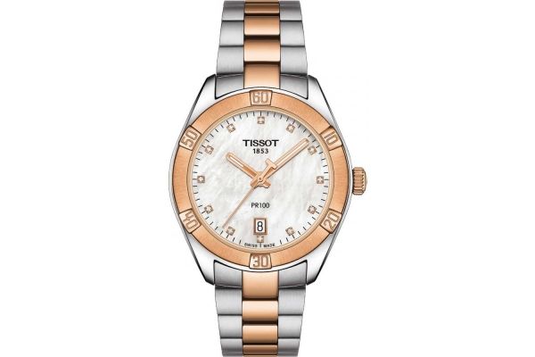 Womens Tissot PR100 Sport Chic Watch T101.910.22.116.00