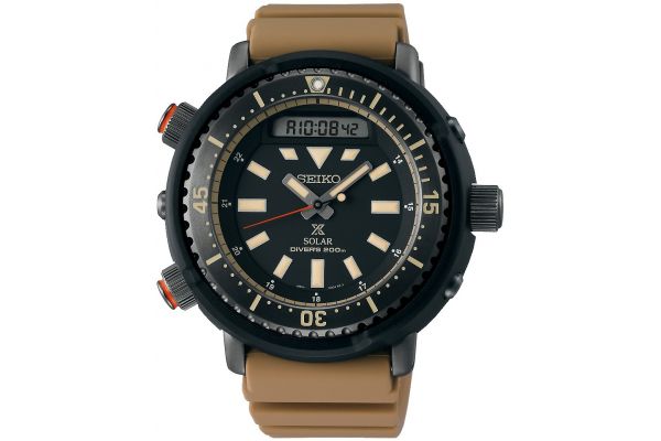 Men's Seiko Prospex Street Solar Diver's Arnie in Khaki | Creative Watch Co