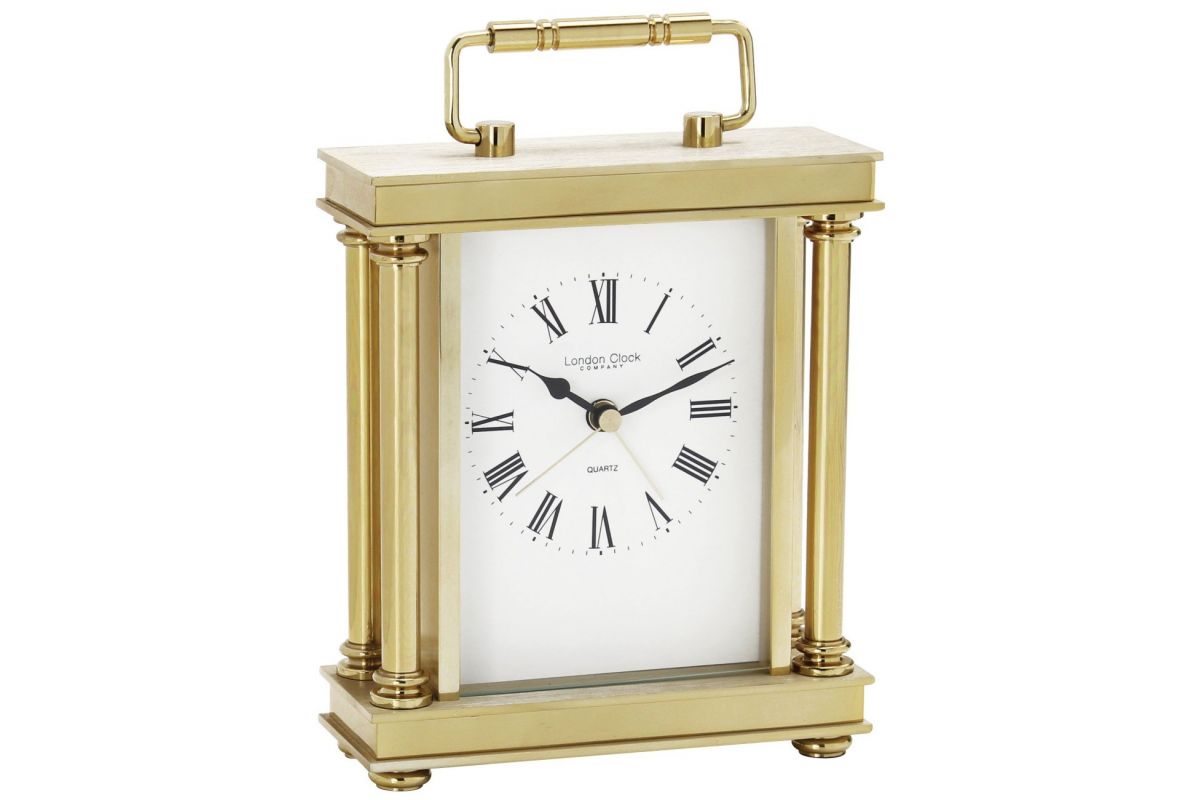 Gold finish carriage clock Creative Watch Co