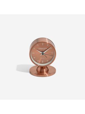 Copper spun alarm clock | 34402