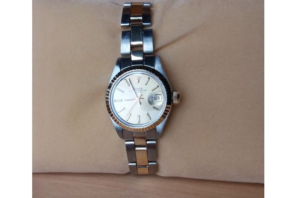 Womens Pre-owned Rolex Watch Oyster Perpetual Date 6917
