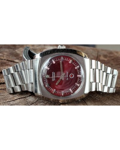 Mens Mondia Top Second Burgundy Watch