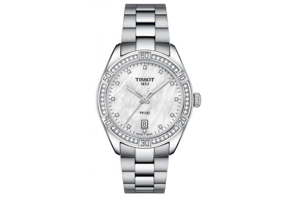 Womens Tissot PR100 Sport Chic Watch T101.910.61.116.00