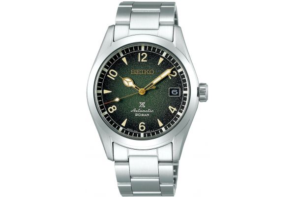 Mens Seiko Alpinist Watch SPB155J1