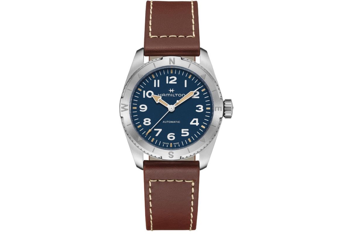 Men's Hamilton Khaki Field Expedition Blue 37mm | Creative Watch Co