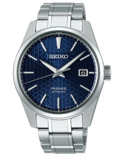 Men s Seiko Presage blue enamel automatic on crocodile strap SPB075J1 Watch Unavailable to order Creative Watch Co